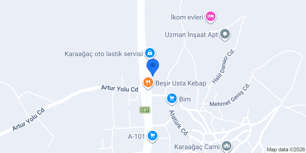 Köşebaşı Çakırın Yeri konumu