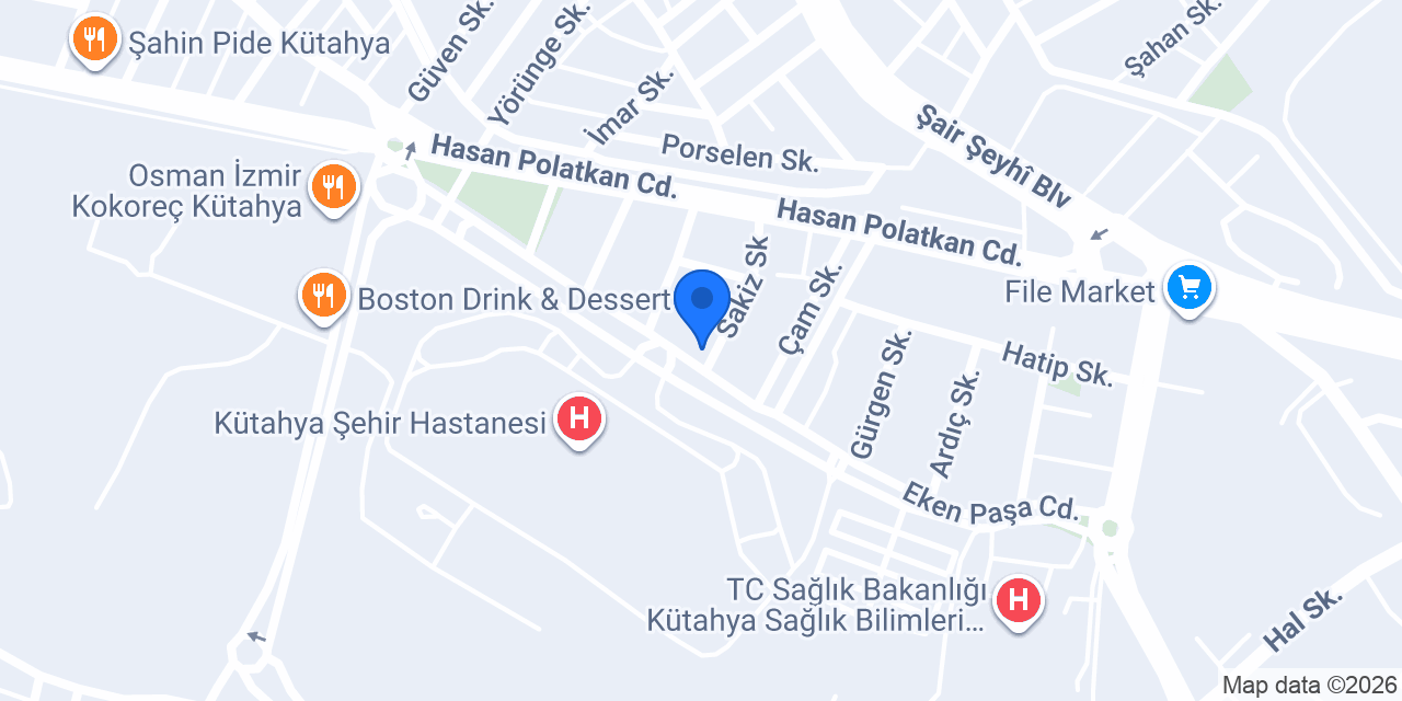 Şehir Çay & Tost konumu