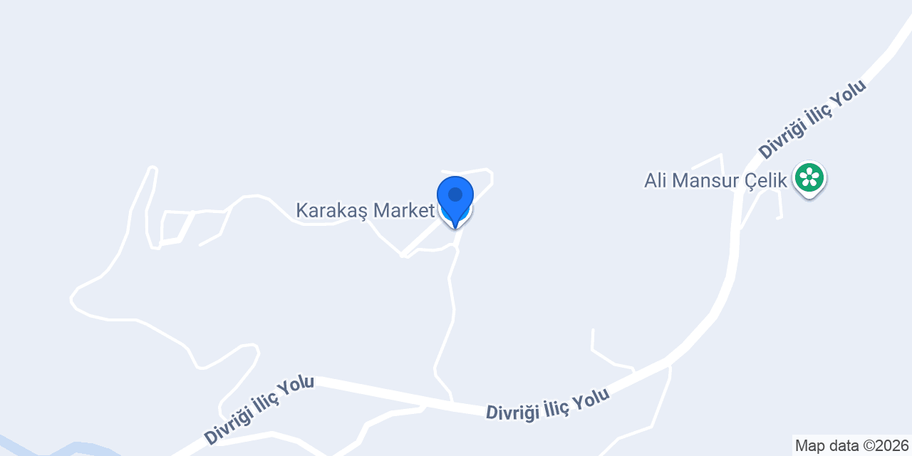 Karakaş Market konumu