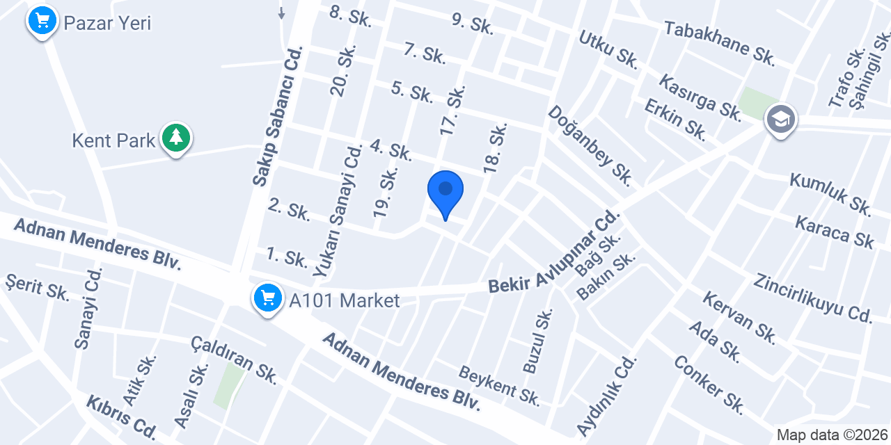 Şendoğan Mobilya konumu
