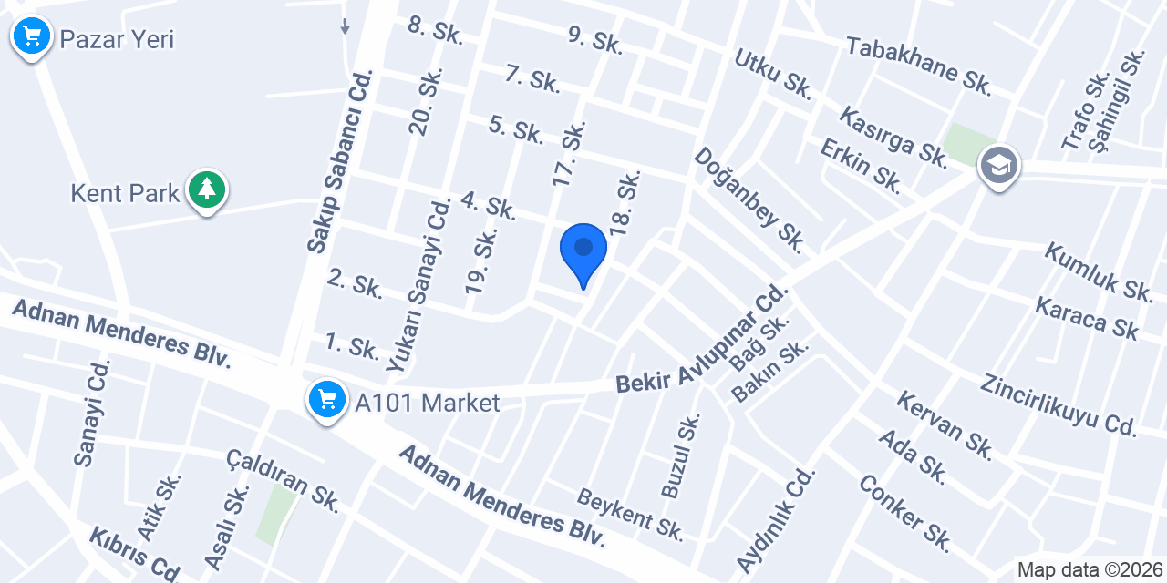 AYDIN İnşaat Mobilya konumu
