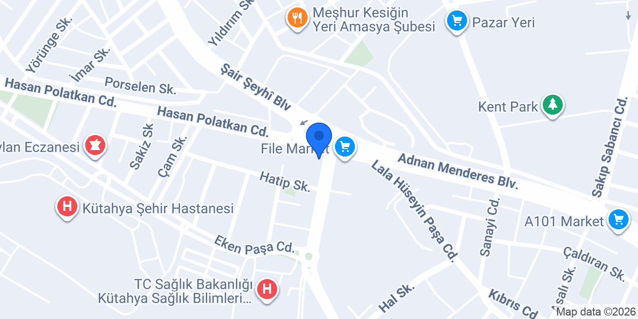 Çelik Eczanesi konumu