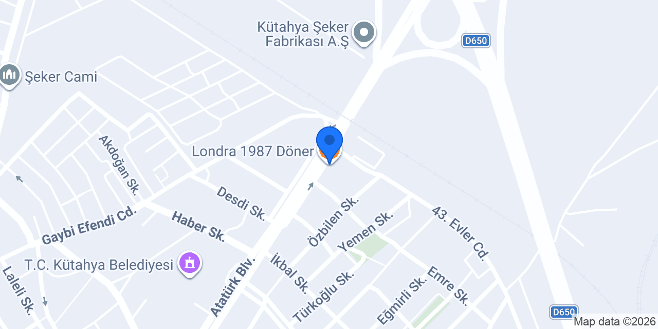 Londra 1987 Döner konumu