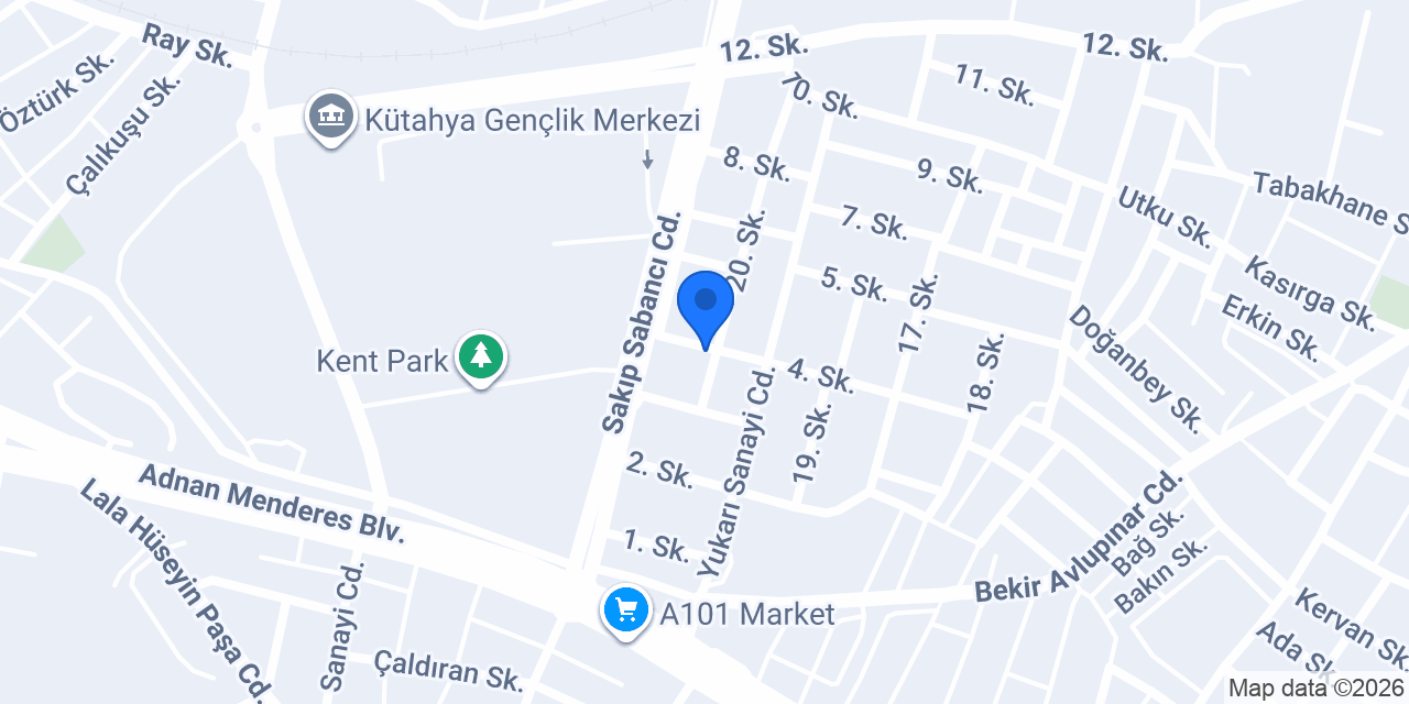 Özkaraosmanoğlu mobilya konumu