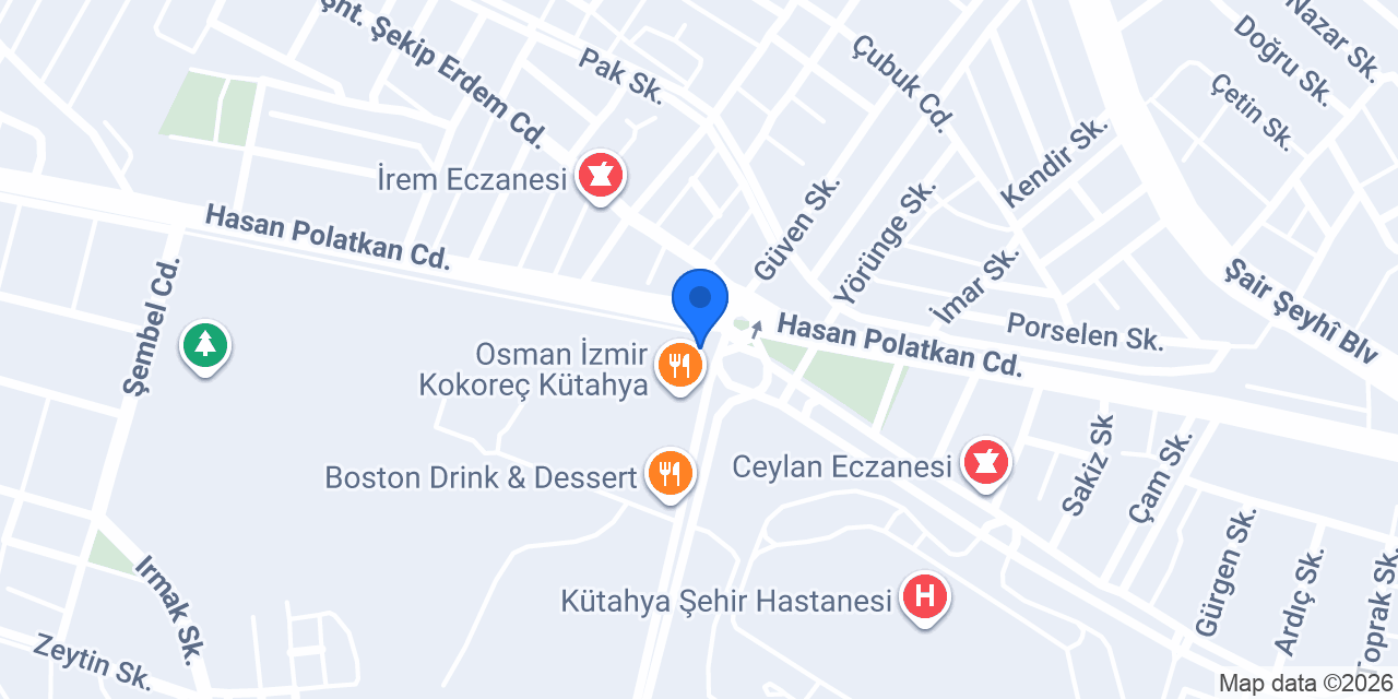 Brew Mood Kütahya konumu