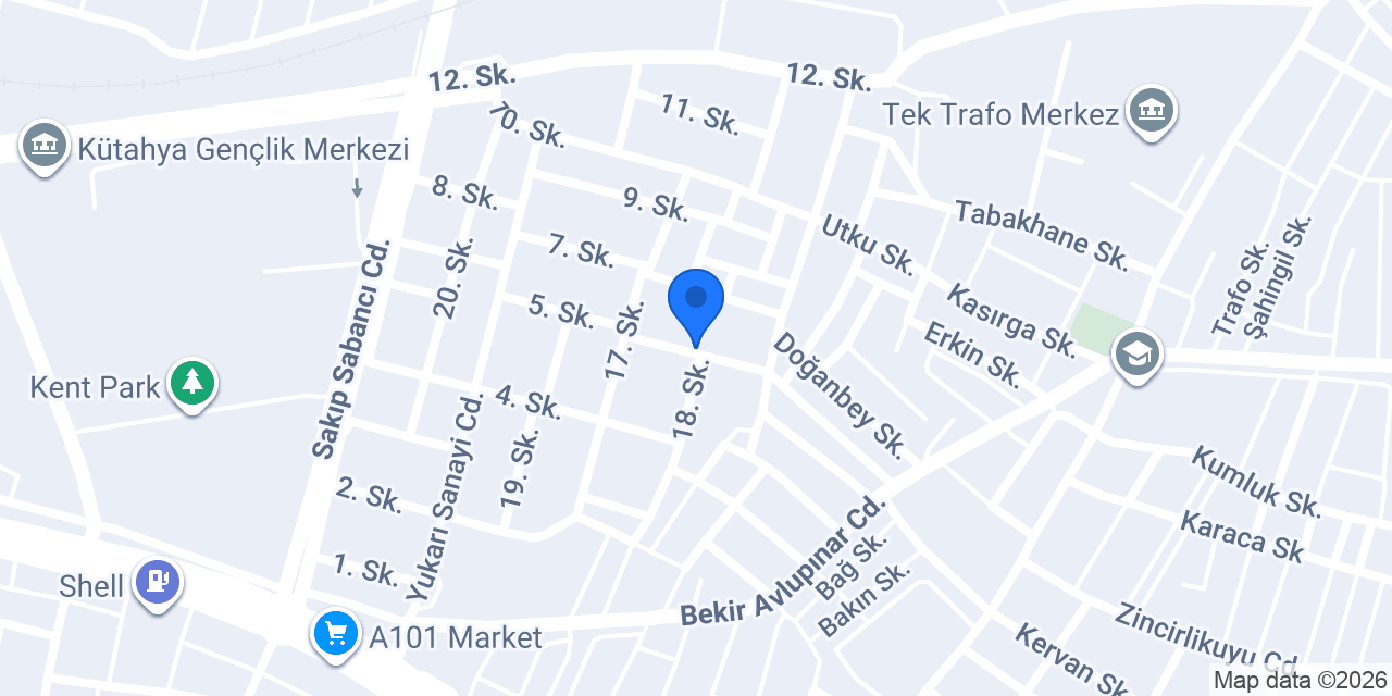 Esner oto servis konumu