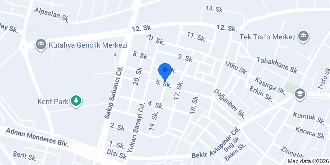 Güngör Ticaret konumu