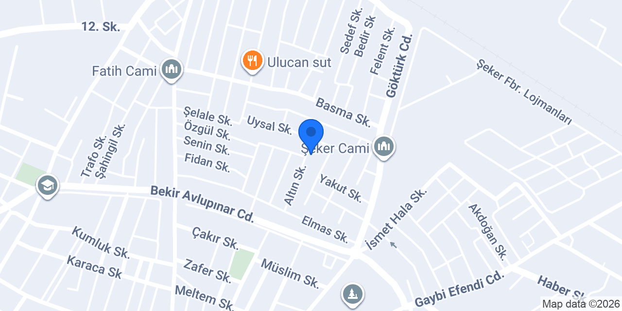 Hekimoğlu Eczanesi konumu
