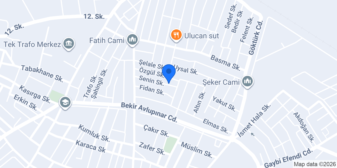 Demirdöküm Yetkili Servisi konumu