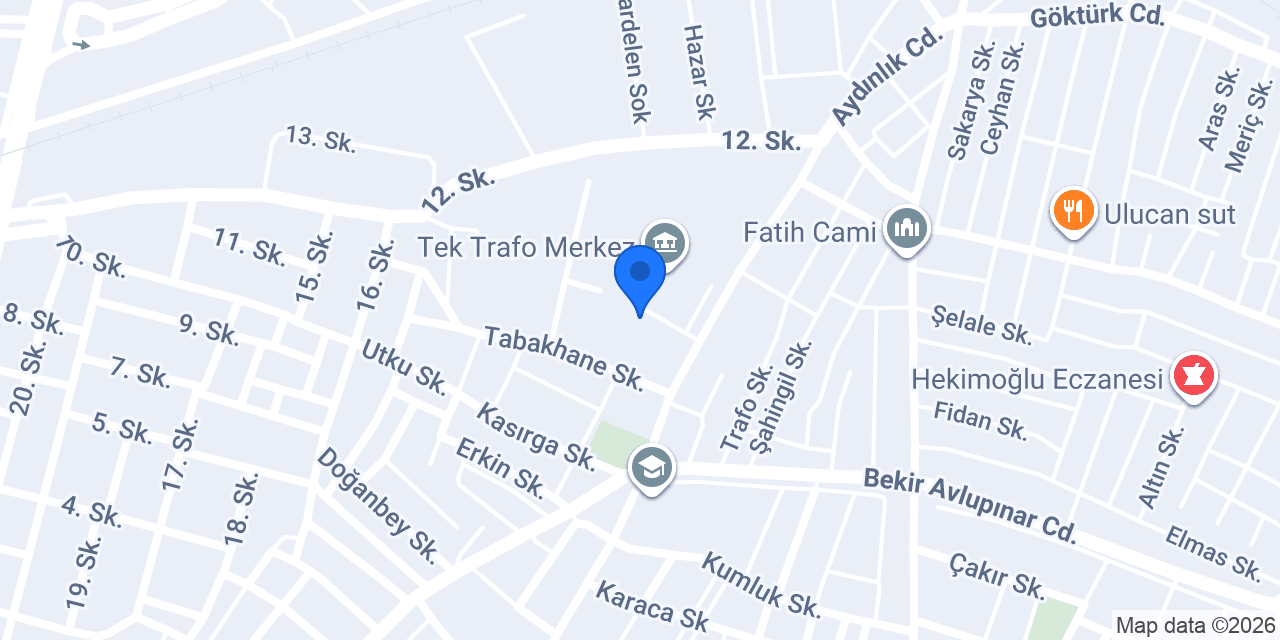 Mavi elektirik konumu