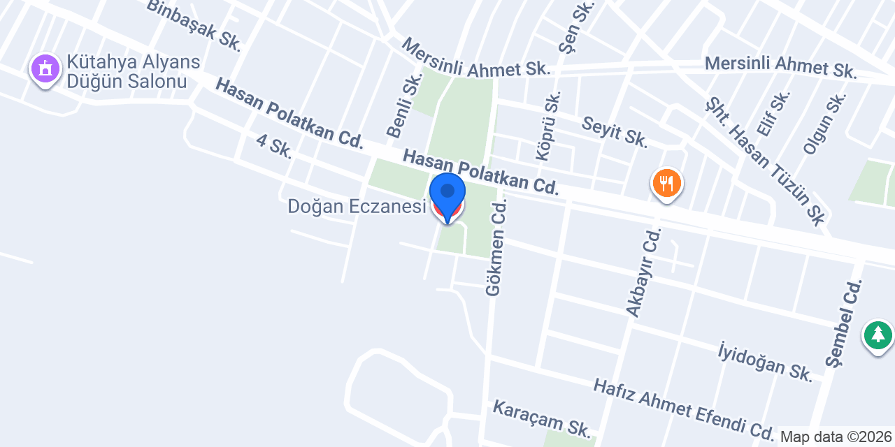 Doğan Eczanesi konumu
