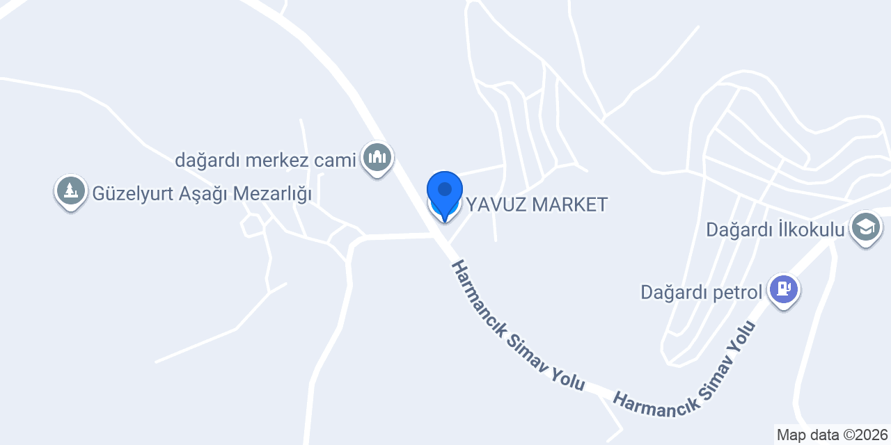 YAVUZ MARKET konumu