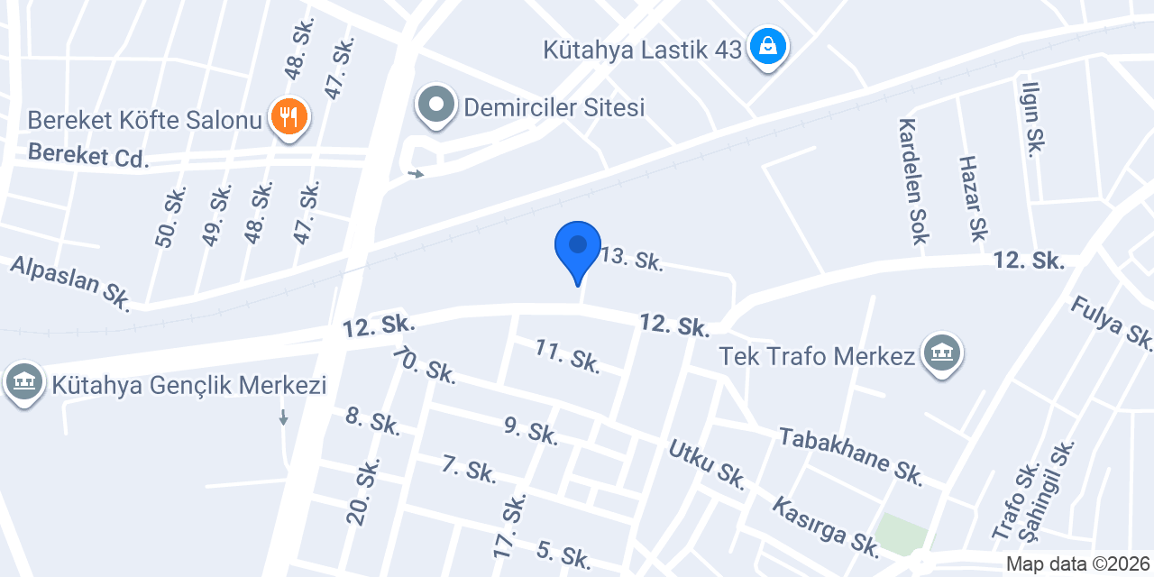 Terken Oto Elektirik konumu