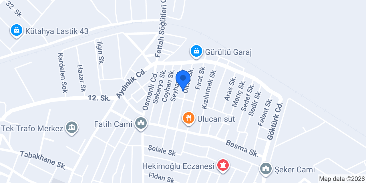 Hisar Çini Seramik konumu