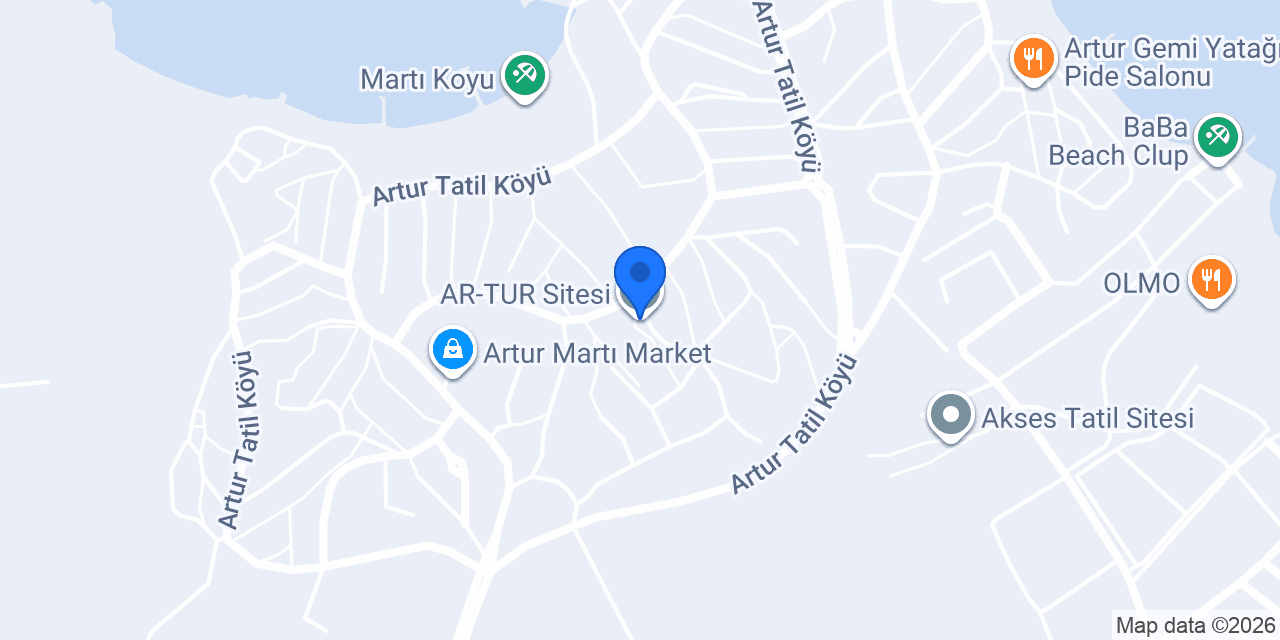 AR-TUR Sitesi konumu