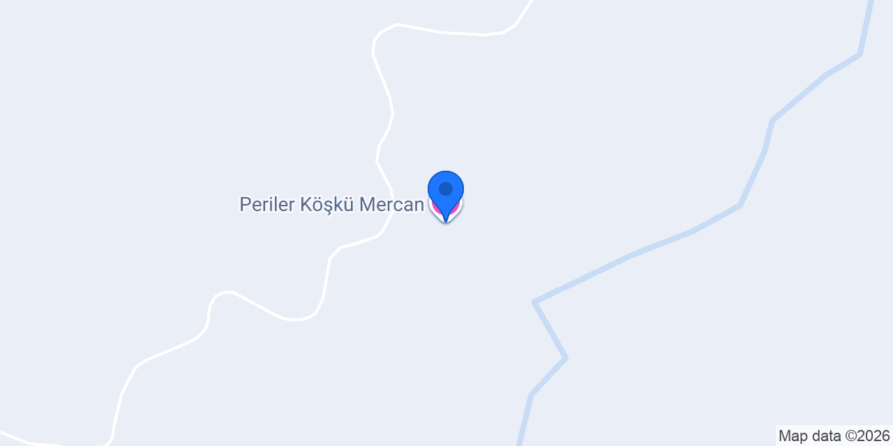 Periler Köşkü Mercan konumu