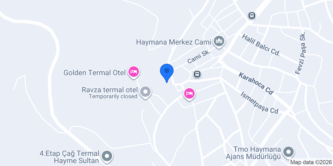 Cimcime Otel konumu