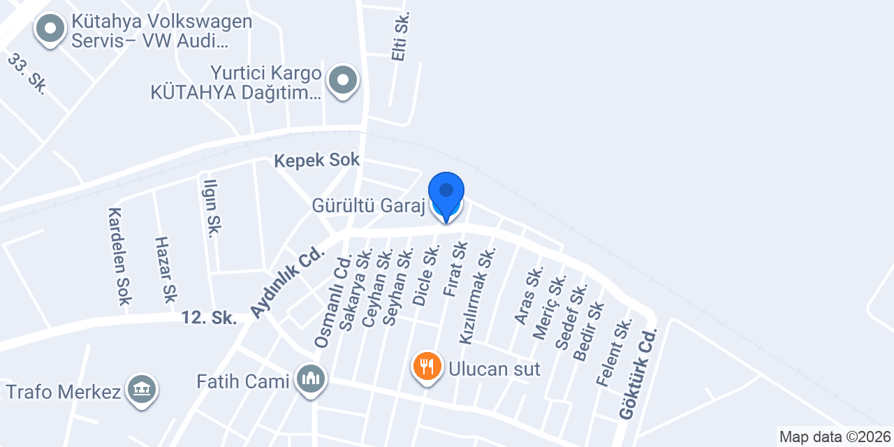 Gürültü Garaj konumu