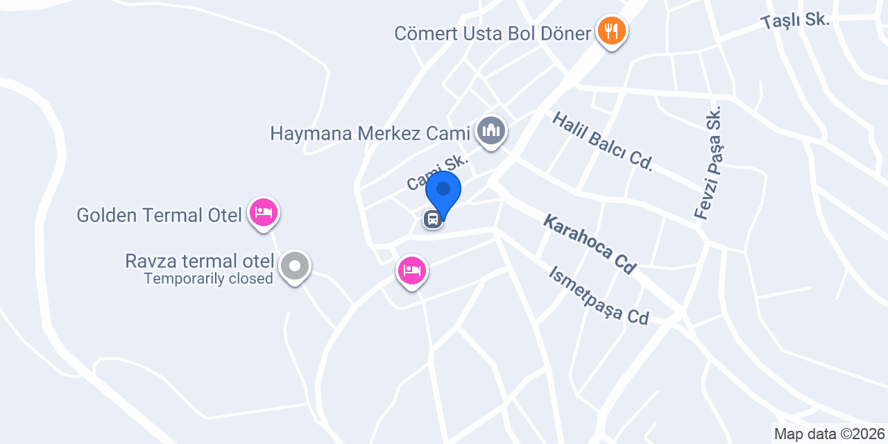 Son Kale Termal Otel konumu