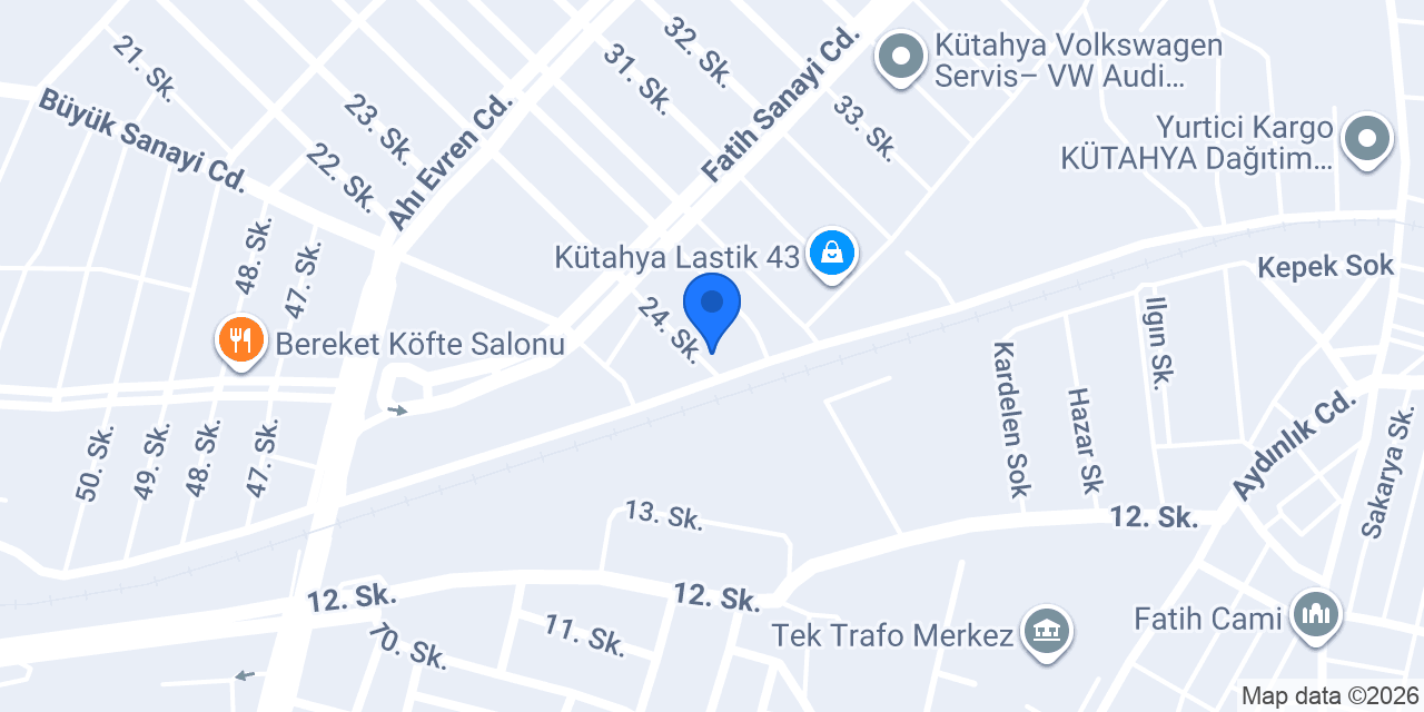 Kütahya Pastel Tasarım - Serigrafi Baskı konumu