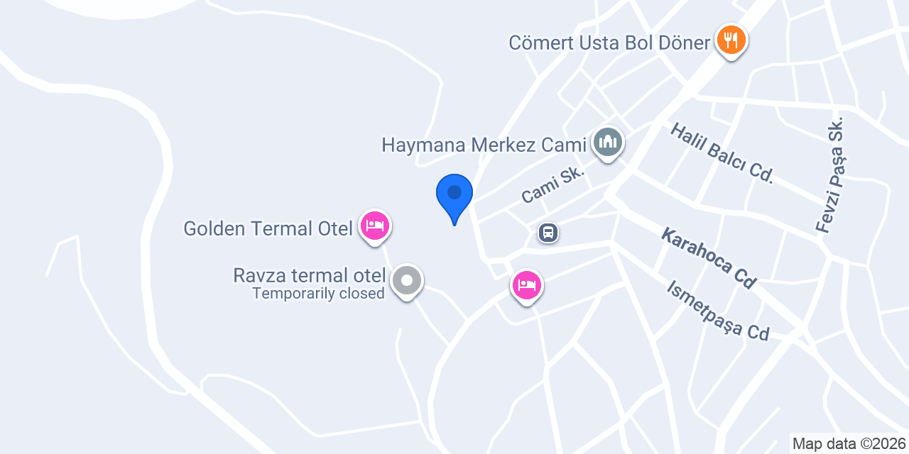 Doktor Saracoğlu Termal Otel - Haymana konumu