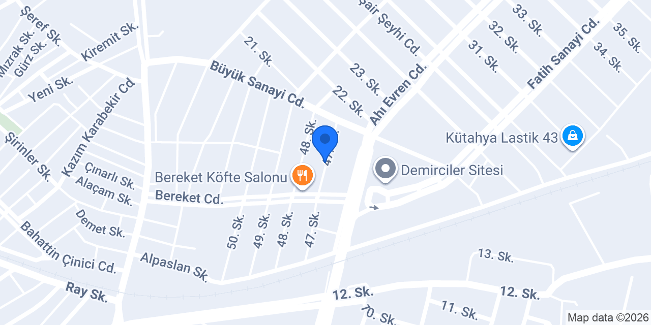 Kocatepe Mobilya konumu