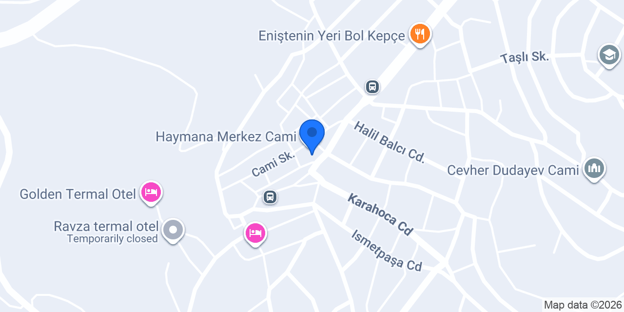 Pan çiğ köfte konumu