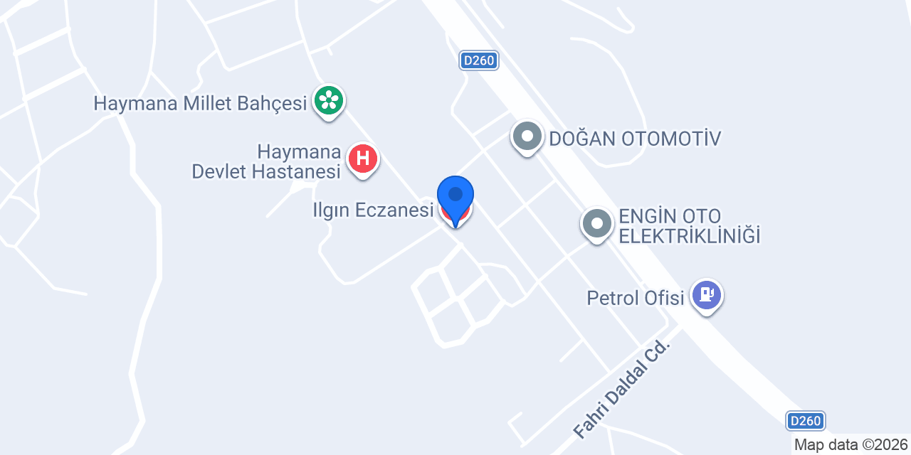 Ilgın Eczanesi konumu