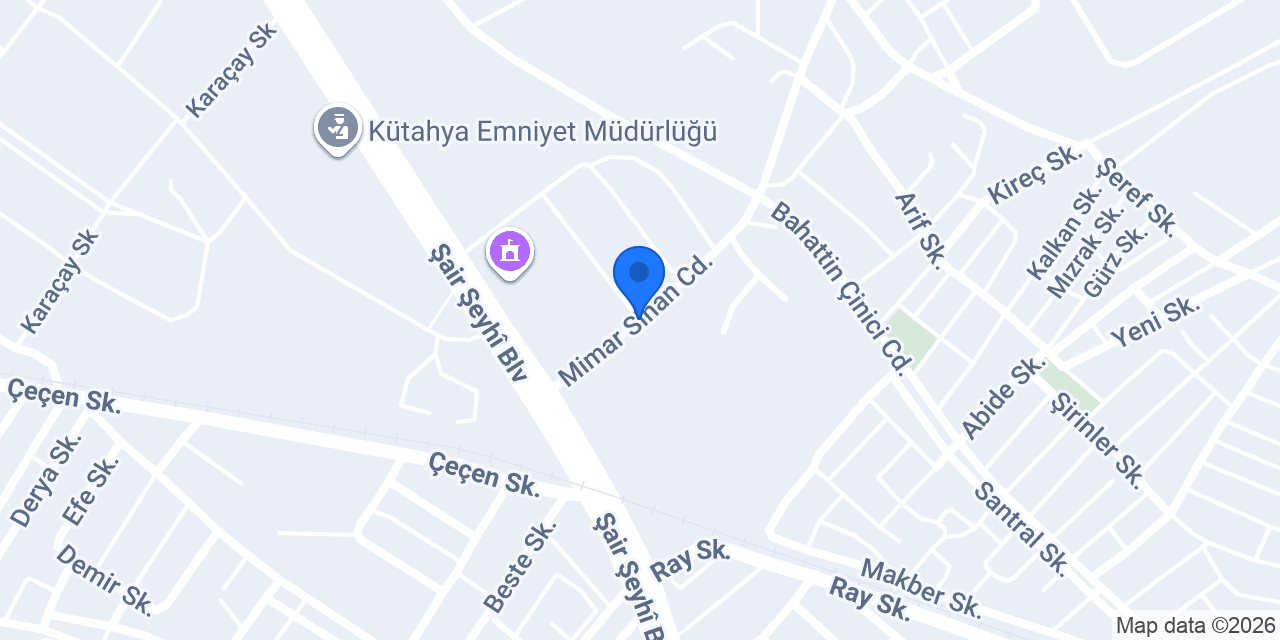 Nazlım çini seramik hediyelik konumu