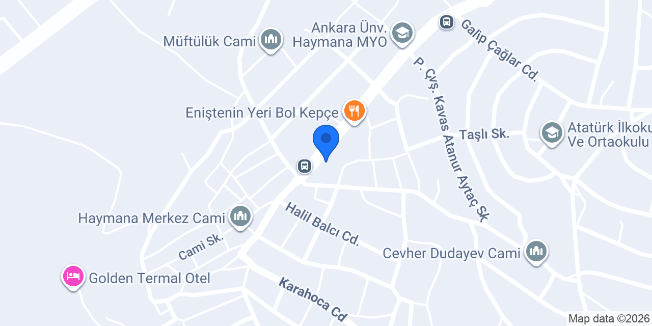 Haymana Noterliği konumu