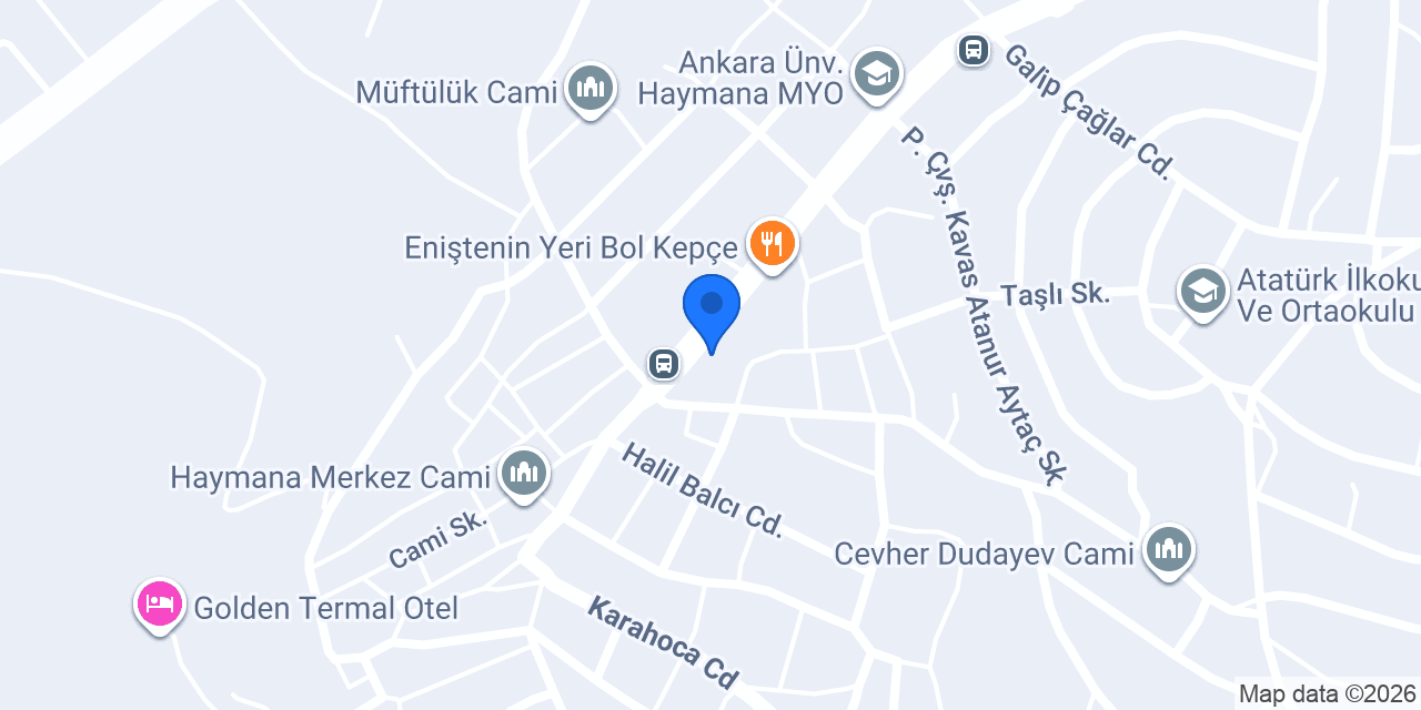 Avukat Seyfullah Yücel - Haymana, Ankara konumu