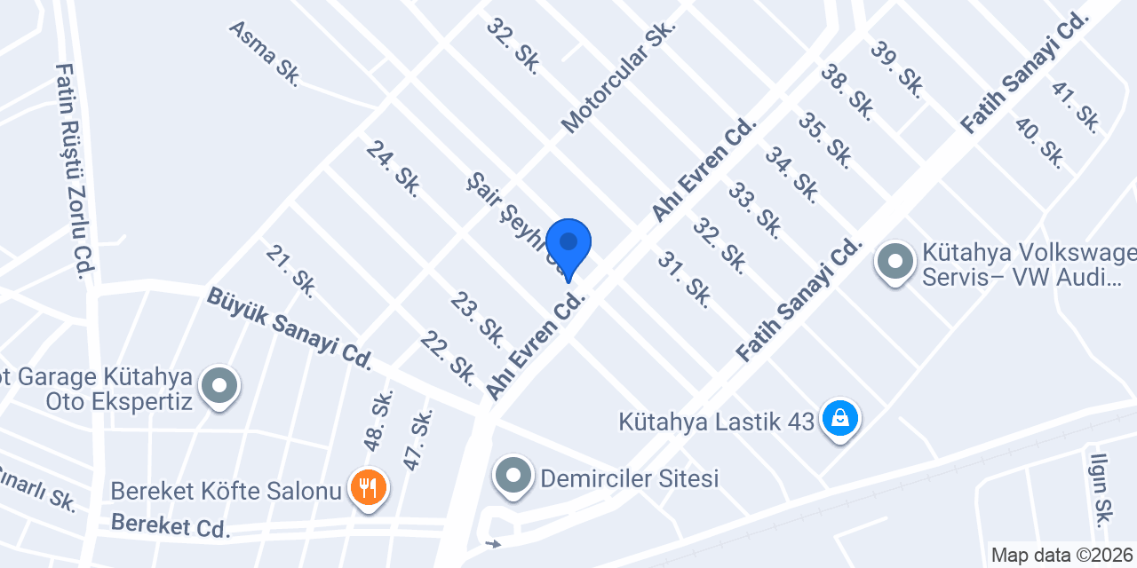 Kismet Hurda Ticaret konumu