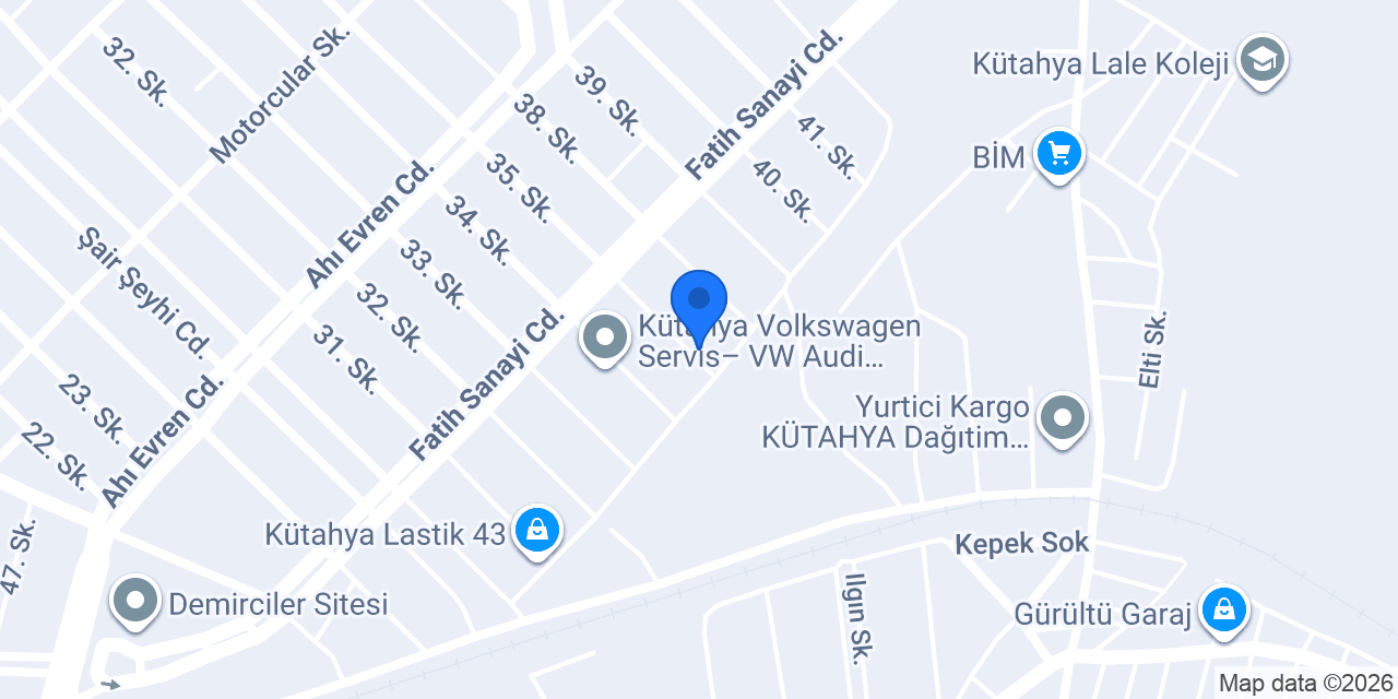 Emek Çini Seramik konumu