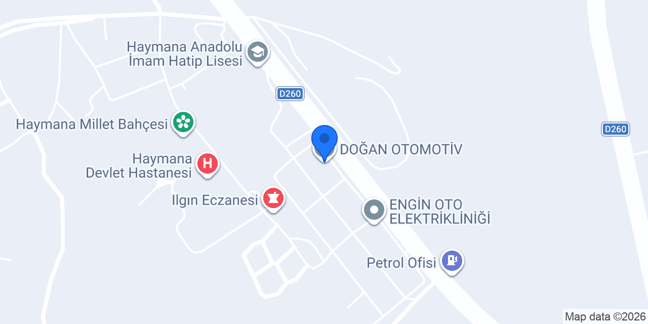 DOĞAN OTOMOTİV konumu