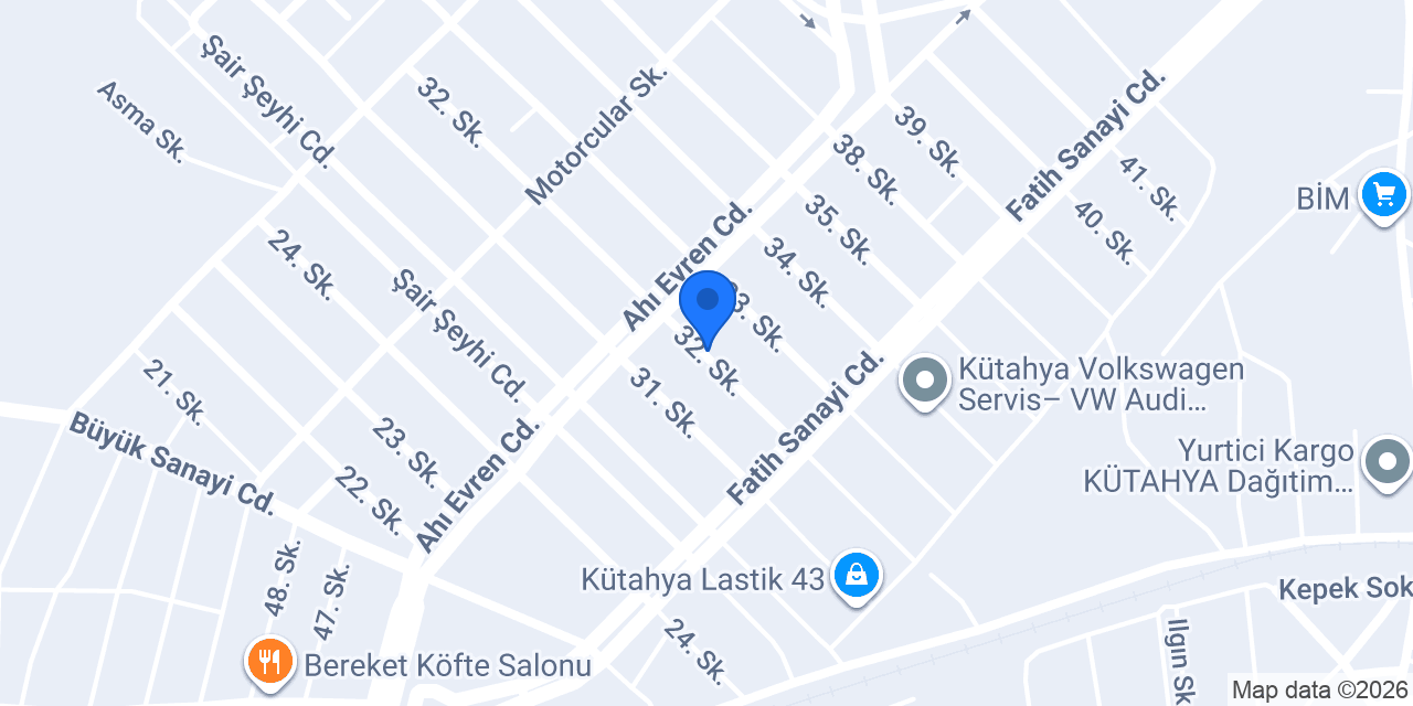 İkbal Çini ve Seramik konumu