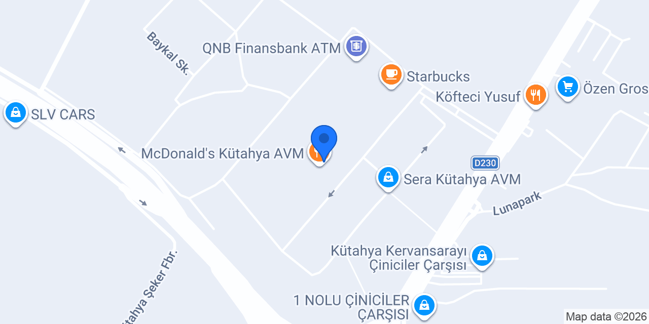 Koton konumu
