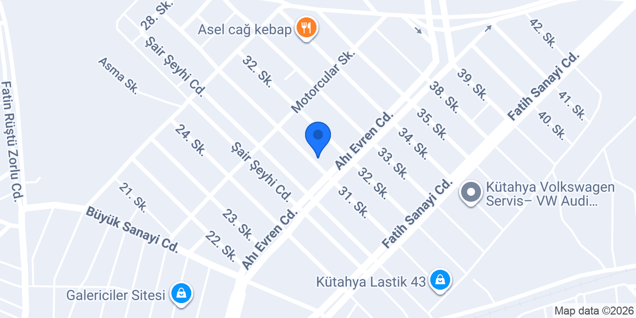 Üçeller Mobilya konumu