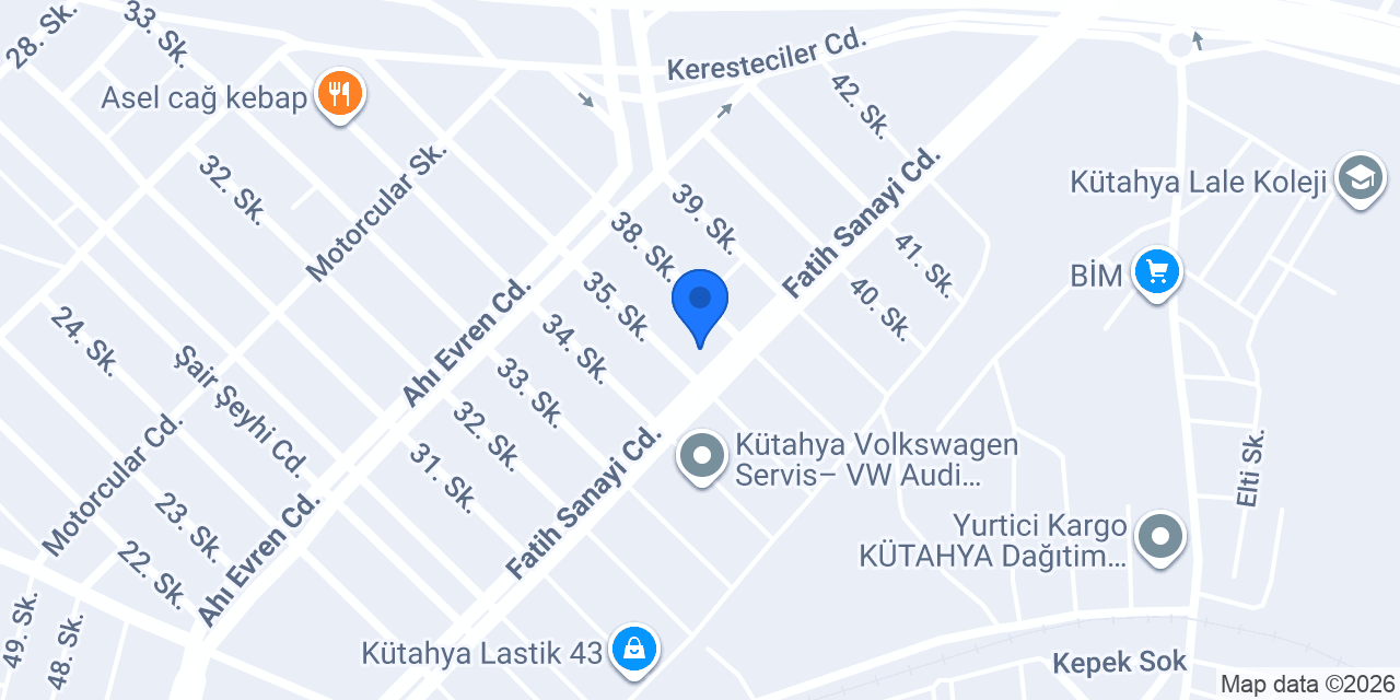 Fırater Lastik Kaplama LTD. ŞTİ. konumu