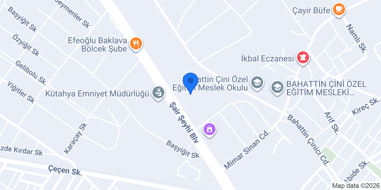 Deren Seramik konumu