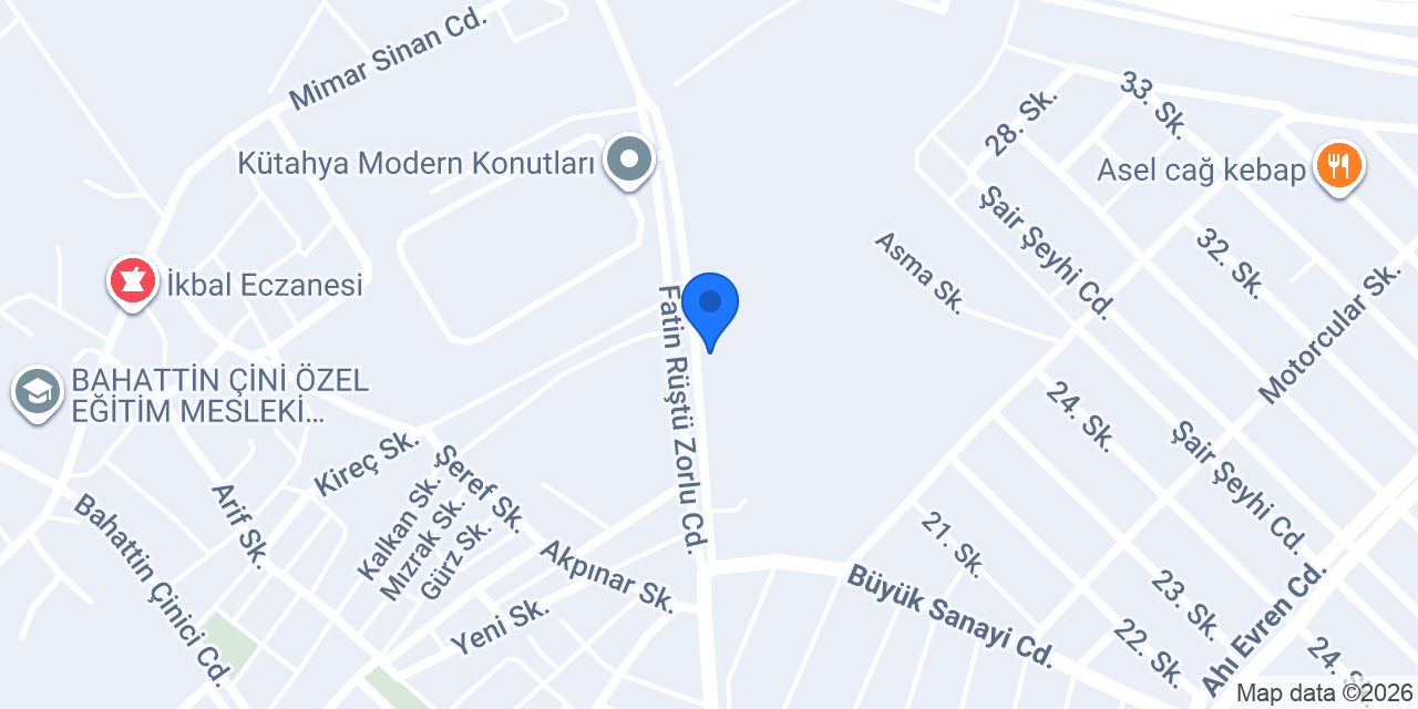 Şekerpark konumu