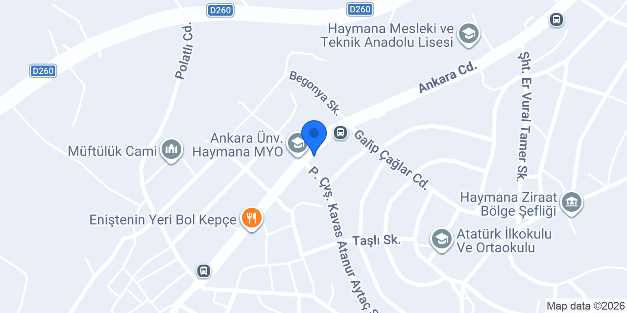 HASBİHAL GÖZLEME EVİ konumu