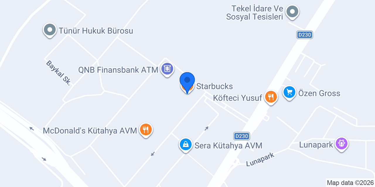 Starbucks konumu
