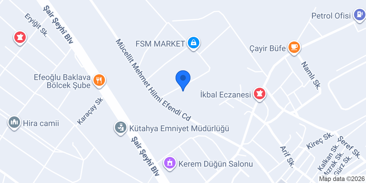 bahattin çini çiçekçilik konumu