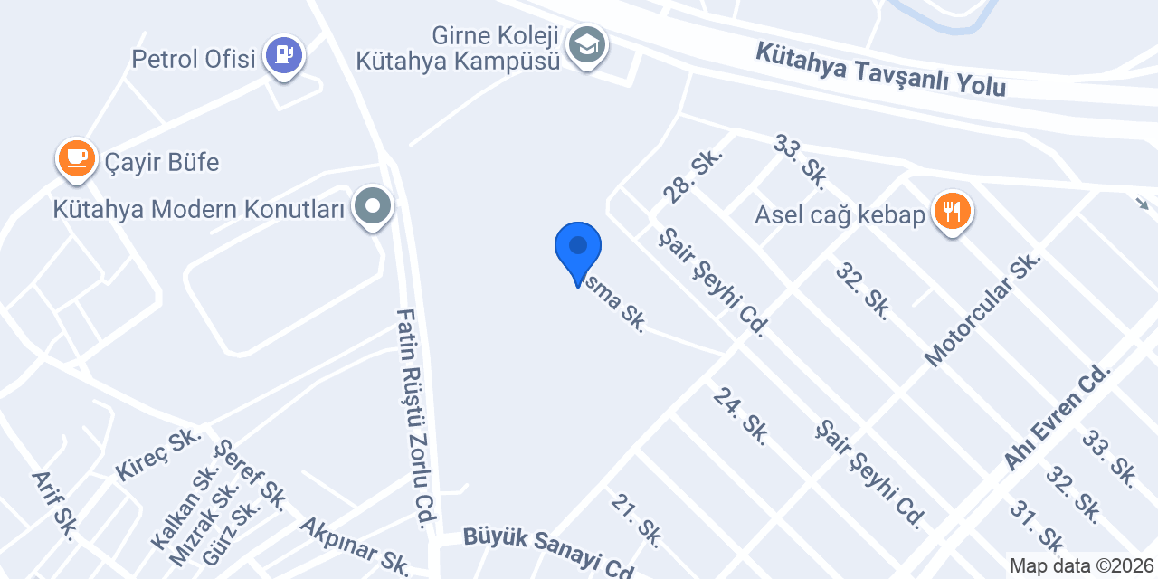 Osmanlı Mermer Granit konumu