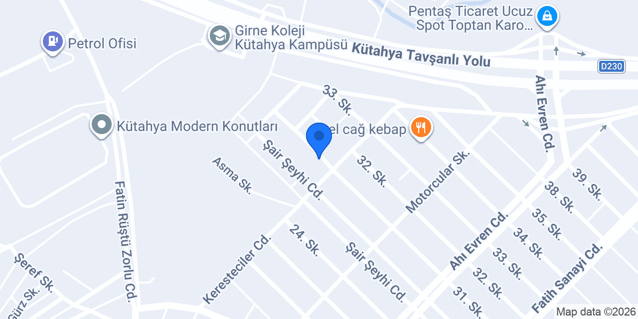 Ahsapland konumu