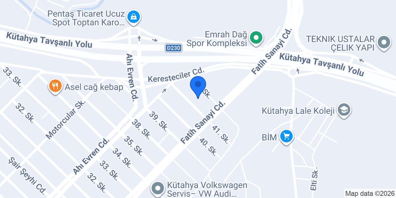MARKA MOBİLYA konumu