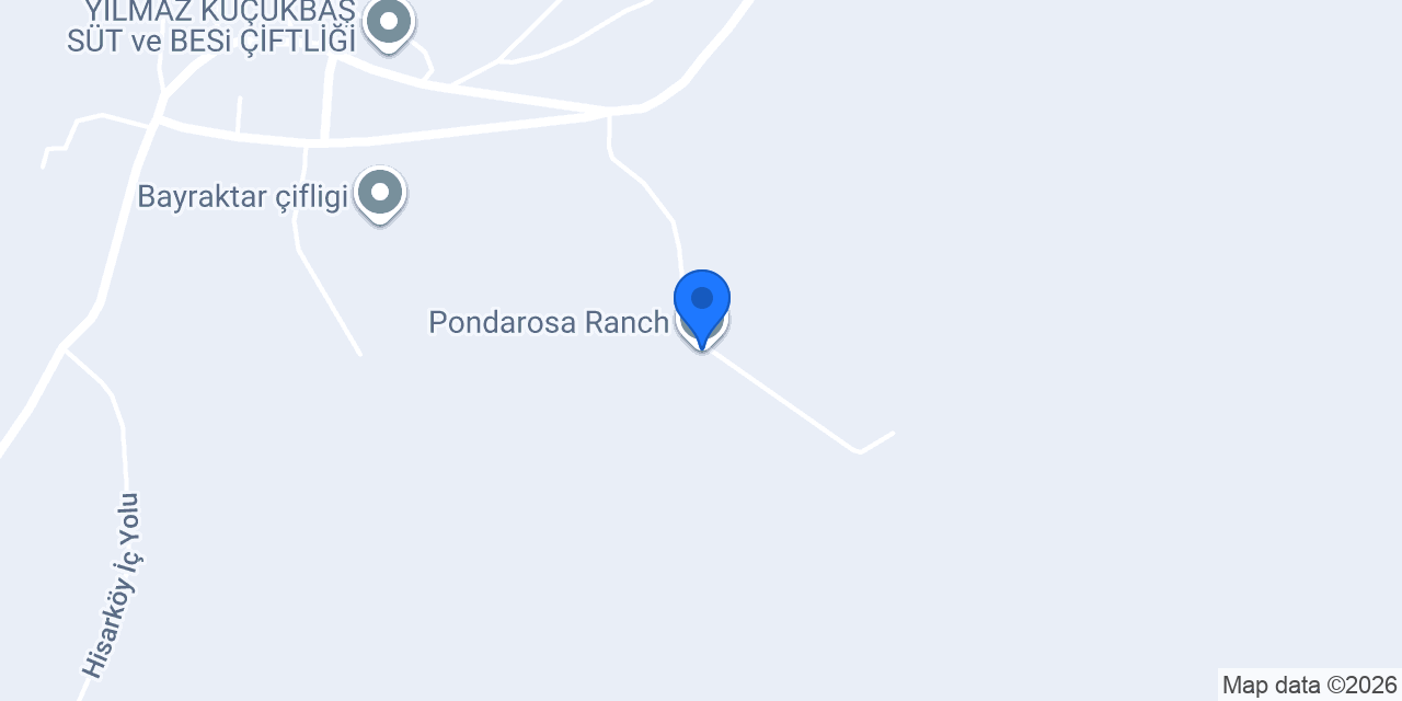 Pondarosa Ranch konumu