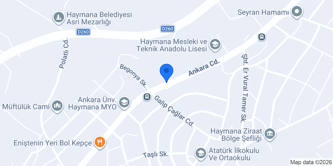 Haymana Masaj Salonu konumu