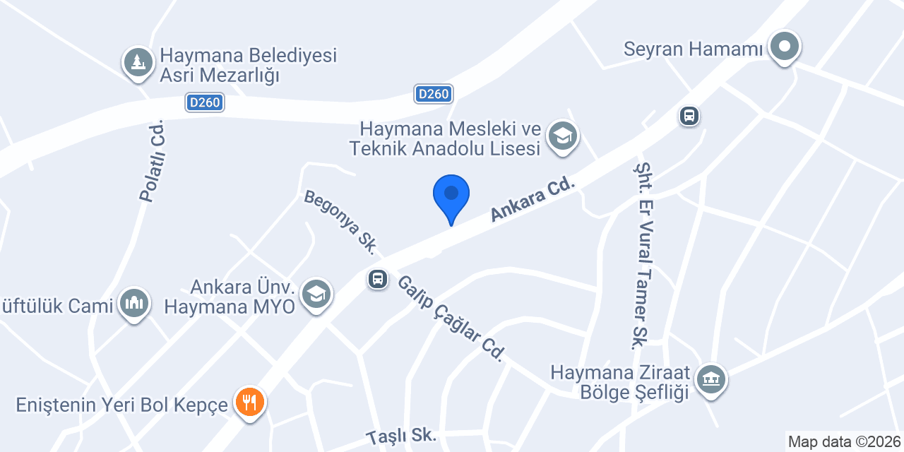 Yüceer tarım konumu