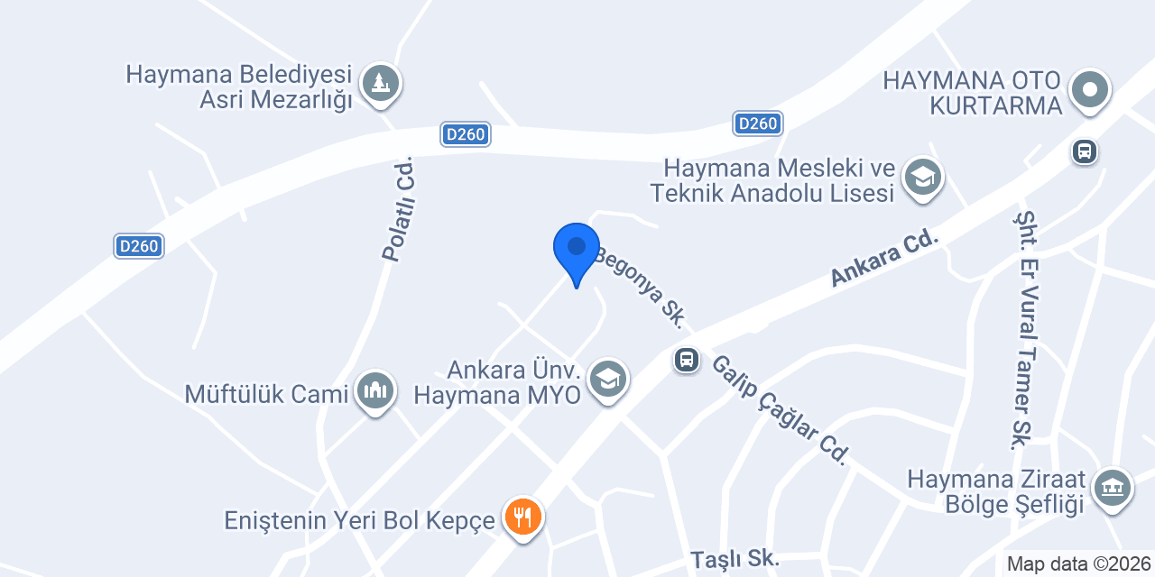 Haymana Halk Eğitim Merkezi konumu